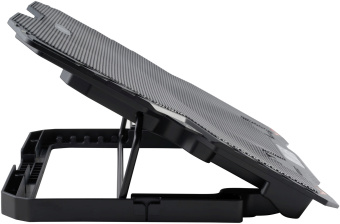 Подставка для ноутбука Digma D-NCP150-2 15.6"360x260x27мм 38дБ 2xUSB 2x 120ммFAN 650г металл/пластик черный - купить недорого с доставкой в интернет-магазине