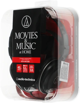 Наушники накладные Audio-Technica ATH-AVC200 3м черный проводные оголовье (15118391) - купить недорого с доставкой в интернет-магазине