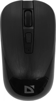 Мышь Defender Wave MM-995 черный оптическая 1600dpi silent беспров. USB для ноутбука 3but (52995) - купить недорого с доставкой в интернет-магазине
