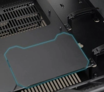 Корпус Lian-Li DK07X черный без БП E-ATX 12x120mm 4x140mm 2xUSB3.0 audio bott PSU - купить недорого с доставкой в интернет-магазине