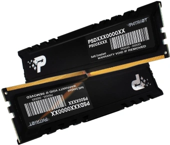 Память DDR5 2x32GB 4800MHz Patriot PSP564G4800KH1 Signature Premium RTL PC5-38400 CL40 DIMM 288-pin 1.1В kit single rank с радиатором Ret - купить недорого с доставкой в интернет-магазине