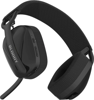 Наушники с микрофоном A4Tech Bloody GR280 Sports черный мониторные BT/Radio/3.5mm оголовье (GR280 SPORTS) - купить недорого с доставкой в интернет-магазине