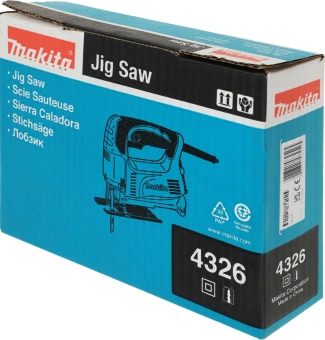 Лобзик Makita 4326 450Вт 3100ходов/мин от электросети - купить недорого с доставкой в интернет-магазине