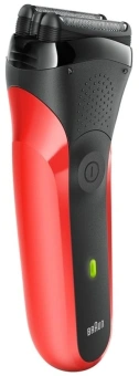 Бритва сетчатая Braun 300s r реж.эл.:3 питан.:элек.сеть/аккум. красный/черный - купить недорого с доставкой в интернет-магазине