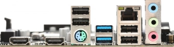 Материнская плата Asrock H610M-H2/M.2 D5 Soc-1700 Intel H610 2xDDR5 mATX AC`97 8ch(7.1) GbLAN+HDMI - купить недорого с доставкой в интернет-магазине