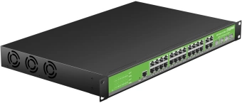 Коммутатор Digma DSP724G-4C-R300 (L2+) 24x1Гбит/с 4xКомбо(1000BASE-T/SFP) 24PoE 24PoE+ 300W управляемый - купить недорого с доставкой в интернет-магазине