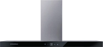 Вытяжка каминная Maunfeld Breeze 90 Inox нержавеющая сталь управление: сенсорное (1 мотор) - купить недорого с доставкой в интернет-магазине