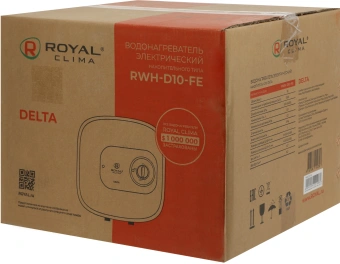 Водонагреватель Royal Clima RWH-D10-FE 1.5кВт 10л электрический настенный/белый - купить недорого с доставкой в интернет-магазине