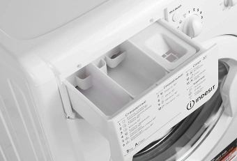 Стиральная машина Indesit EcoTime IWSB 5085 класс: A загр.фронтальная макс.:5кг белый - купить недорого с доставкой в интернет-магазине