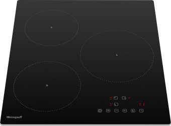 Индукционная варочная поверхность Weissgauff HI 430 BA черный - купить недорого с доставкой в интернет-магазине