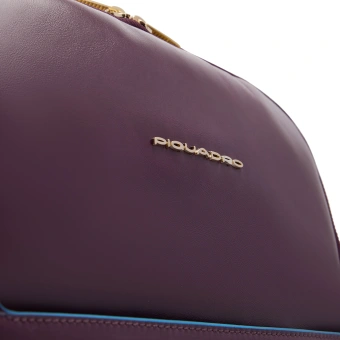 Рюкзак женский Piquadro Blue Square CA6678B2/BO фиолетовый натур.кожа - купить недорого с доставкой в интернет-магазине