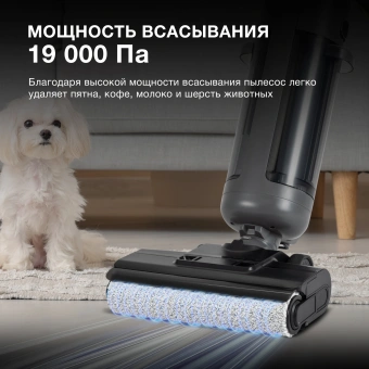 Пылесос моющий Hyundai HYV-S01AQUA 200Вт серый/черный - купить недорого с доставкой в интернет-магазине