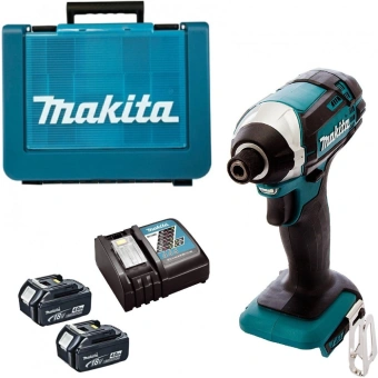 Шуруповерт Makita DTD152RME аккум. патрон:шестигр.1/4" (кейс в комплекте) - купить недорого с доставкой в интернет-магазине