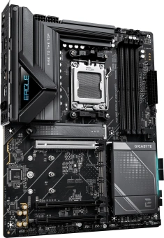 Материнская плата Gigabyte X870E EAGLE X WF7 Socket AM5 AMD X870E 4xDDR5 ATX AC`97 8ch(7.1) 5Gigabit RAID+HDMI - купить недорого с доставкой в интернет-магазине
