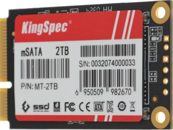 Накопитель SSD Kingspec SATA-III 2TB MT-2TB MT Series mSATA - купить недорого с доставкой в интернет-магазине