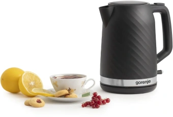 Чайник электрический Gorenje K17SPB черный - купить недорого с доставкой в интернет-магазине