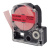 Картридж ленточный Cactus CS-LK5RBP LK-5RBP черный на красном 18x9 для Epson LW400/LW700/LW600P/LW1000P/K400/Z700/Z900 - купить недорого с доставкой в интернет-магазине