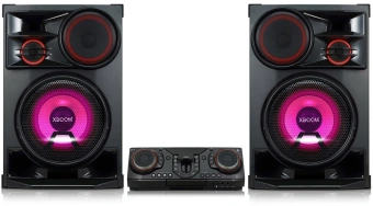 Минисистема LG CL98-FS черный 3500Вт FM USB BT - купить недорого с доставкой в интернет-магазине