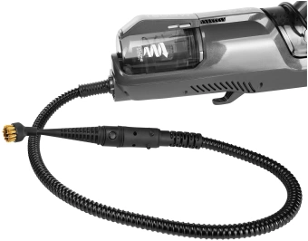 Пылесос паровой Starwind SSV9555 1800Вт темно-серый/серебристый - купить недорого с доставкой в интернет-магазине