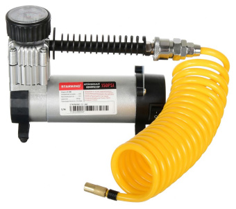 Автомобильный компрессор Starwind CC-280 35л/мин шланг 3м - купить недорого с доставкой в интернет-магазине