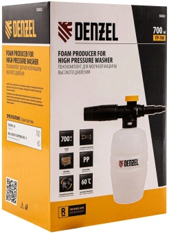 Комплект для бесконтактной мойки Denzel FP-700 0.7л. - купить недорого с доставкой в интернет-магазине