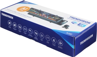 Видеорегистратор TrendVision MR-1100 черный 4Mpix 2160x3840 2160p 150гр. GPS SA 223 - купить недорого с доставкой в интернет-магазине