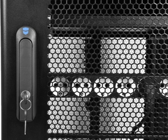 Шкаф серверный ЦМО (ШТК-СП-42.8.12-88АА-9005) напольный 42U 800x1200мм пер.дв.перфор. 2 бок.пан. задн.дв.перфор. направл.под винты 1350кг черный 883мм 174кг 1950мм - купить недорого с доставкой в интернет-магазине