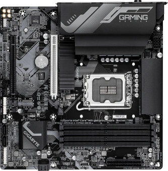 Материнская плата Gigabyte B760M G X WF6E GEN5 Soc-1700 Intel B760 4xDDR5 mATX AC`97 8ch(7.1) 2.5Gg RAID+HDMI+DP - купить недорого с доставкой в интернет-магазине