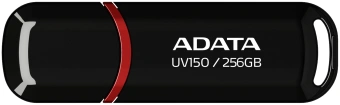 Флеш Диск A-Data 256GB UV150 AUV150-256G-RBK USB3.0 черный - купить недорого с доставкой в интернет-магазине
