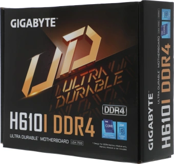 Материнская плата Gigabyte H610I DDR4 Soc-1700 Intel H610 2xDDR4 mini-ITX AC`97 8ch(7.1) GbLAN+VGA+HDMI+DP - купить недорого с доставкой в интернет-магазине