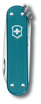 Нож перочинный Victorinox Classic SD Alox Wild Jungle (0.6221.242G) 58мм 7функц. подар.коробка - купить недорого с доставкой в интернет-магазине
