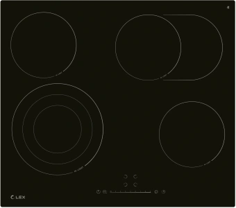 Варочная поверхность Lex EVH 642D BL черный - купить недорого с доставкой в интернет-магазине