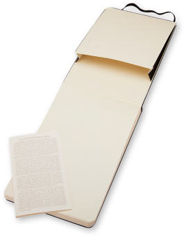 Блокнот Moleskine REPORTER QP511 Pocket 90x140мм 192стр. линейка твердая обложка черный - купить недорого с доставкой в интернет-магазине
