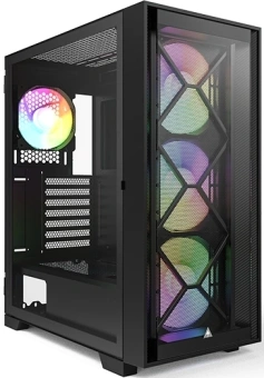 Корпус Montech Air 1000 Premium черный без БП ATX 1x120mm 3x140mm 1xUSB2.0 2xUSB3.0 audio bott PSU - купить недорого с доставкой в интернет-магазине