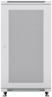 Шкаф коммутационный Cabeus (ND-05C-18U60/60) напольный 18U 600x600мм пер.дв.перфор. задн.дв.перфор. 800кг серый 500мм 46.7кг 220град. 988мм IP20 сталь - купить недорого с доставкой в интернет-магазине