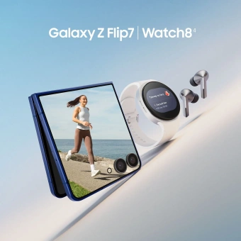 Смартфон Samsung SM-F766B Galaxy Flip7 256Gb 12Gb коралловый раскладной 3G 4G 1Sim 6.9" 1080x2520 Android 16 50Mpix 802.11 a/b/g/n/ac/ax/be NFC GPS GSM900/1800 GSM1900 Protect - купить недорого с доставкой в интернет-магазине
