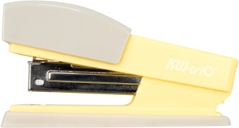 Степлер Kw-Trio 055X6-YEL Swing Standing 24/6 26/6 (20листов) желтый 100скоб пластик коробка - купить недорого с доставкой в интернет-магазине