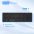 Клавиатура + мышь Оклик 220M клав:черный мышь:черный USB беспроводная slim Multimedia (1062000) - купить недорого с доставкой в интернет-магазине