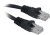 Патч-корд Buro UTP 4 пары cat.5E CCA molded 25м черный RJ-45 (m)-RJ-45 (m) - купить недорого с доставкой в интернет-магазине