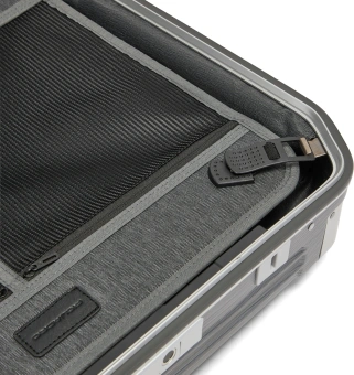 Чемодан Piquadro PQ-LM PQLM (BV7282PQLM/NCU) 40x55x20см 31л. 3.84кг. поликарбонат/натур.кожа темно-серый - купить недорого с доставкой в интернет-магазине