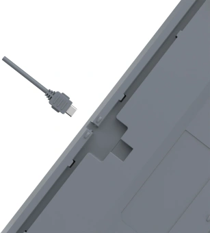 Клавиатура A4Tech FS300 механическая черный/серый USB for gamer LED (FS300 PANDA ROCK) кабель 1.8м - купить недорого с доставкой в интернет-магазине