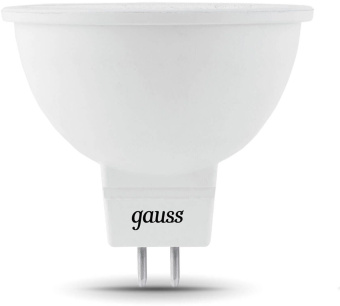 Лампа светодиодная Gauss 201505305 5Вт цок.:GU5.3 рефлек. 12B 6500K св.свеч.бел.хол. (упак.:1шт) - купить недорого с доставкой в интернет-магазине