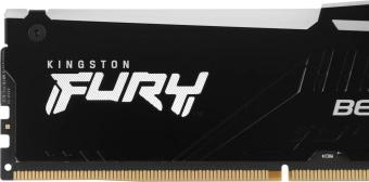 Память DDR5 32GB 5600MHz Kingston KF556C40BBA-32 Fury Beast XMP RGB RTL Gaming PC5-44800 CL40 DIMM 288-pin 1.25В dual rank с радиатором Ret - купить недорого с доставкой в интернет-магазине