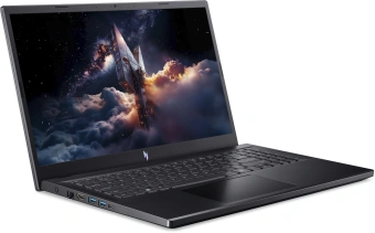 Ноутбук Acer Nitro V 15 ANV15-52-52JD Core 5 210H 16Gb SSD512Gb NVIDIA GeForce RTX4050 6Gb 15.6" IPS FHD (1920x1080) Windows 11 Home black WiFi BT Cam (NH.QUASA.002) - купить недорого с доставкой в интернет-магазине