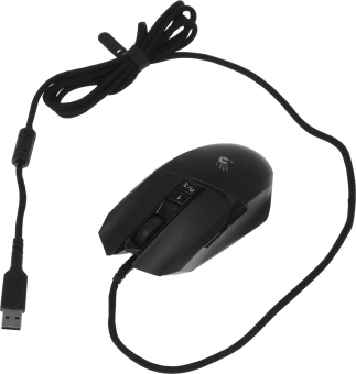 Мышь A4Tech Bloody W65 Max Mini черный оптическая 12000dpi USB 9but (W65 MAX MINI STONE BLACK) - купить недорого с доставкой в интернет-магазине