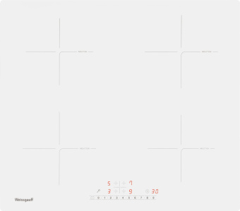 Индукционная варочная поверхность Weissgauff HI 632 белый - купить недорого с доставкой в интернет-магазине