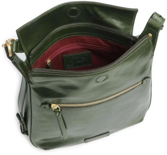 Сумка The Bridge Ingrid 04572501/I2 темно-зеленая натур.кожа - купить недорого с доставкой в интернет-магазине