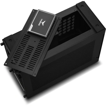 Корпус Lian-Li A4H2OX5 черный без БП miniITX 1xUSB3.0 audio - купить недорого с доставкой в интернет-магазине