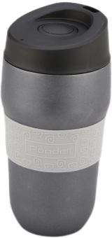 Термокружка для напитков Rondell Filigran RDS-1897 0.32л. темно-серый картонная коробка - купить недорого с доставкой в интернет-магазине