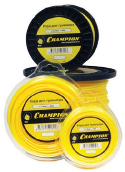 Леска для садовых триммеров Champion C5023 d=1.6мм L=15м - купить недорого с доставкой в интернет-магазине